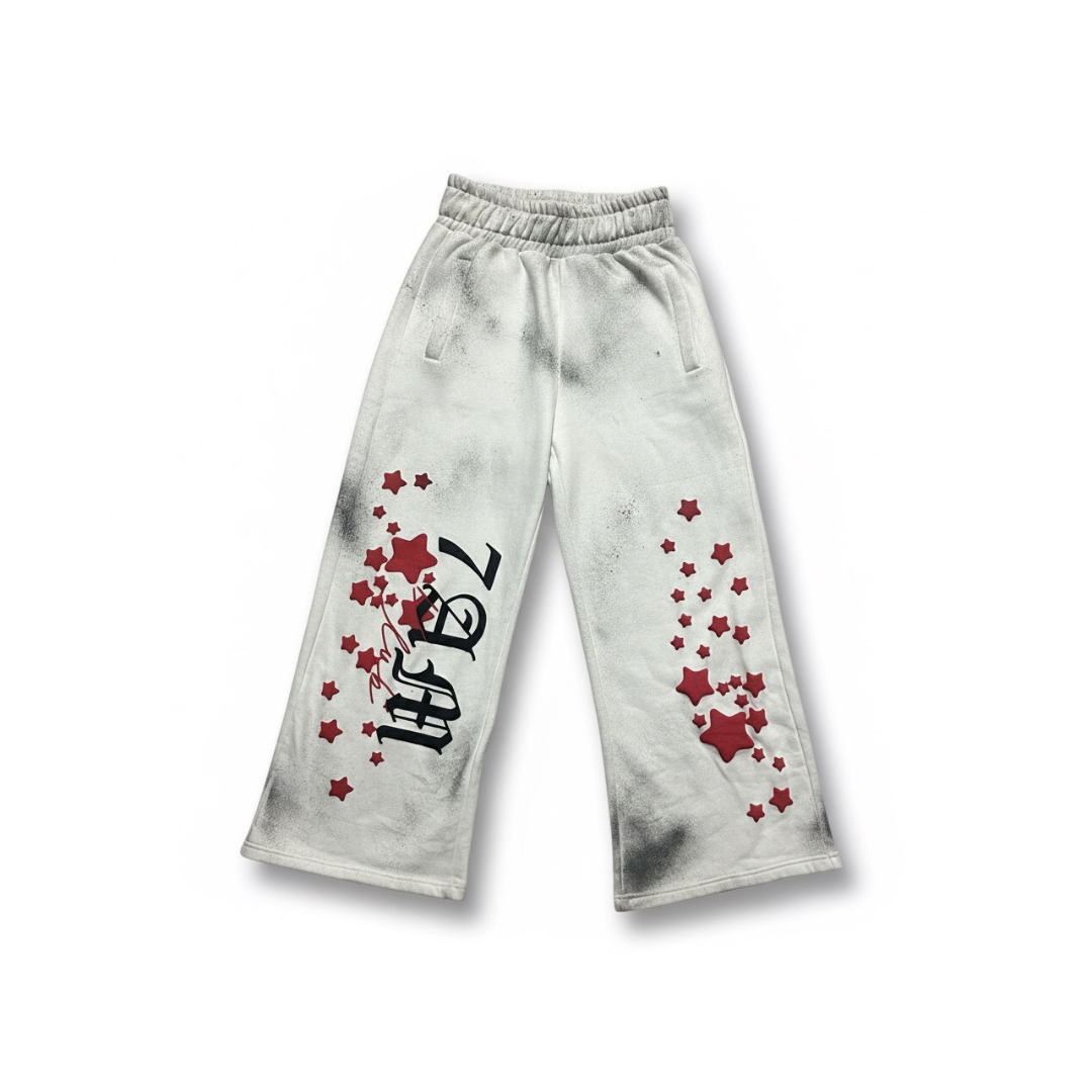 White 7amklub™ sweats