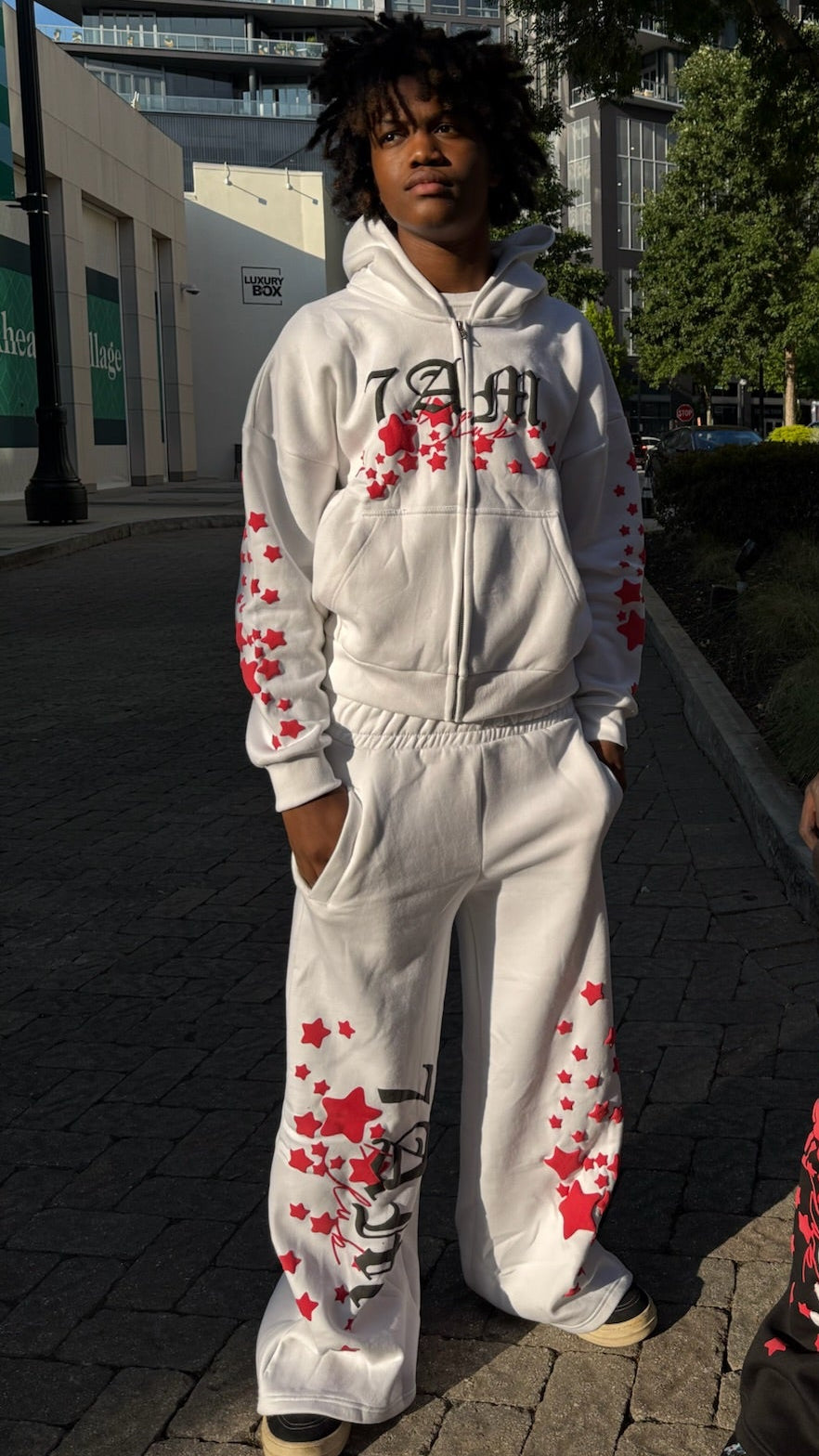 7AMKLUB™ Black Tracksuit Set